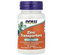 NOW Foods - ZINC TRANSPORTERS - 90 compresse - 4 FORME DI ZINCO