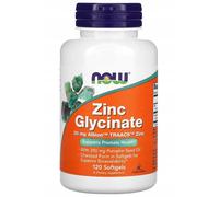 Now Foods Zinc Glycinate Softgels (120 Capsule morbida)