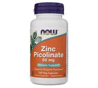 Zinco picolinato 50 mg 120 Capsule vegetali Now Foods