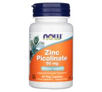 NOW Foods Zinco Picolinato 50 mg 60 cps