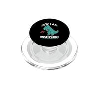 Now I Am Unstoppable Dinosaur T Rex Divertente PopSockets PopGrip per MagSafe