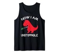 Now I'm Unstoppable - Funny T-Rex Dinosaur Canotta