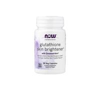 NOW Integratore schiarente per la pelle a base di glutatione e ceramosidi, 30 capsule vegetali 250 mg di glutatione ridotto e 30 mg di fitoceramidi…