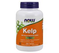 NOW Kelp, iodio naturale, 150 ug, 200 compresse