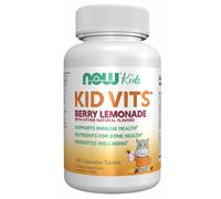 Now Foods, Kid Vits Berry Blast, 120 compresse masticabili - Spedizione veloce