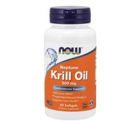 NOW Krill Oil Neptune (olio di krill), 500 mg, 60 capsule softgel