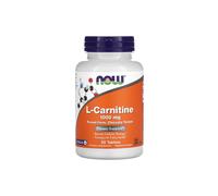 Now Foods Integratore L-Carnitina 1000 mg 50 compresse