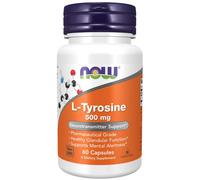 NOW L-Tirosina, 500 mg, 60 capsule