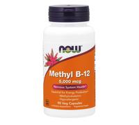 Metil B-12 5000 mcg 90 Capsule Vegetali Now Foods