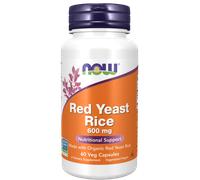 Now Foods Red Yeast Rice 600 mg (60 Capsule veg)