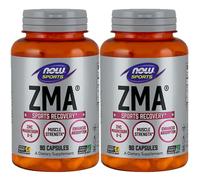 NOW Sports ZMA 800Mg Zinco Magnesio Vitamina B6 2X90 O 1X180 Caps Kosher