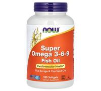 NOW Foods - Super Omega 3-6-9 1200 mg. - 180 Gelcaps NOW1841