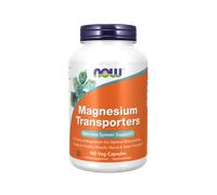 NOW Trasportatori di magnesio, 180 capsule vegetali