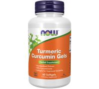 NOW Turmeric Curcumin, estratto standardizzato di curcumina, 60 capsule softgel