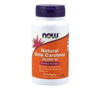 Now Foods Beta Carotene (Natural) (90 Capsule morbida)