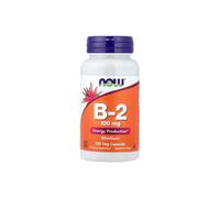 NOW Vitamina B2 Riboflavina, 100 mg, 100 capsule vegetali