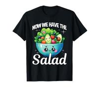 Now We Have The Salad Denglish - Insalatiera Divertente con Scritta Maglietta