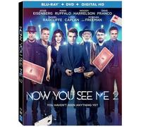 Now You See Me 2 (Blu-ray) Jesse Eisenberg Mark Ruffalo Woody Harrelson