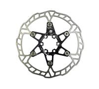 NOW8 Disco freno Float a 6 fori con sensore di velocità nero 203 mm