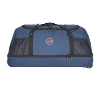 Nowi 2 ruote Borsa da viaggio 61 cm con piega di espansione blu