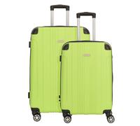 Nowi Set di valigie 'Lugano' verde / nero Donna Nowi One Size