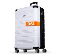 NOWI Valigetta rigida media - 62,7 l di volume - 8 ruote girevoli a 360° - leggera valigetta ABS con serratura a combinazione e aste telescopiche - valigia da viaggio, valigia bagaglio a mano, trolley