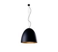 Nowodvorski Egg Lampada Sospensione Mezza-Luna Ø39cm Nero/Oro 9022 E27