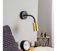 Nowodvorski Lighting Applique Eye Flex S, ottone Nowodvorski Lighting