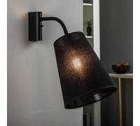 Nowodvorski Lighting Applique Flex Shade, orientabile, nero Nowodvorski Lighting