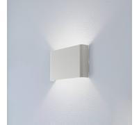 Nowodvorski Lighting Applique Haga, grigio chiaro, metallo, larghezza 25 cm, G9 Nowodvorski Lighting