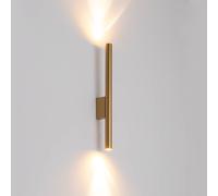 Nowodvorski Lighting Applique Laser, color oro, metallo, altezza 40 cm, G9 Nowodvorski Lighting