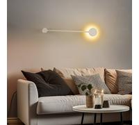 Nowodvorski Lighting Applique Orbit I 40, bianco, 1 luce Nowodvorski Lighting