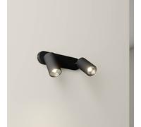 Nowodvorski Lighting Faretto da parete Eye Spot a 2 luci, nero Nowodvorski Lighting