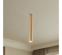 Nowodvorski Lighting Faretto da soffitto Eye, altezza 40 cm, ottone Nowodvorski Lighting