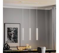 Nowodvorski Lighting Lampada a sospensione Eye, 3 luci, a forma di trave, bianca Nowodvorski Lighting