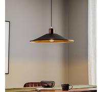 Nowodvorski Lighting Lampada a sospensione Garret I in marrone scuro/rame Ø 50 cm Nowodvorski Lighting