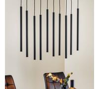 Nowodvorski Lighting Lampada a sospensione Laser a 10 luci, nero Nowodvorski Lighting