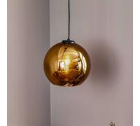 Nowodvorski Lighting Lampada a sospensione Polaris, vetro specchiato, oro Nowodvorski Lighting