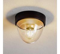 Nowodvorski Lighting Plafoniera Nook nero/oro con sensore Nowodvorski Lighting