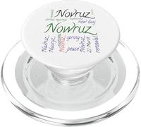 Nowruz Parola Celebrazione Primavera del Rinnovamento 8 PopSockets PopGrip per MagSafe