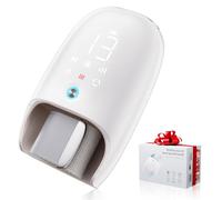 NOWWISH Massaggiatore manuale aggiornato con calore e compressione per alleviare l'artrite e il tunnel carpale, massaggiatore senza fili per mani e polsi con cinturino da polso regolabile, regalo di