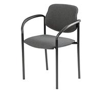 NOWY STYL 4L-ARM-BL C38 GB - Sedia per visitatori da 2 pezzi, colore: Antracite/G:Nera