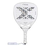 Nox Agustin Tapia AT10 Genius Attack 12K Alum 2025 - Racchetta da padel, colore: bianco