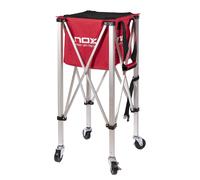 Nox Cestino Pieghevole Con Ruote Rosso Red