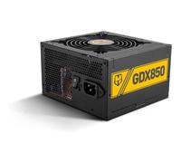 NOX Hummer GDX 850W 80 PLUS Gold - Alimentatore 850W, ATX 3.1, S-ATA, PCIE 5.1 12V-2x6, ventola ultrasilenziosa da 120 mm, ingresso 240 V, nero