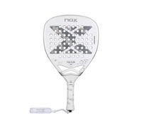 Nox Agustin Tapia AT10 Genius Attack 12K Alum 2025 - Racchetta da padel, colore: bianco