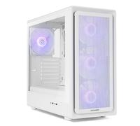Case computer desktop ATX Nox-Xtreme NXHUMMERAEROWH Bianco