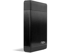 NOX Lite 3.5 -NXLITEHDD35- Custodia esterna per hard disk SATA fino a 10 TB, USB 3.0, Plug&Play, materiale leggero e compatto, compatibile con tutte le versioni Windows, colore nero