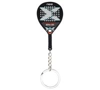 NOX Portachiavi in gomma ML10 Bahia 12K 2024, Nero, Taglia unica, Personalizzato