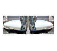 Nox Sonda Auto Specchietto Retrovisore Tappo Copertura 5K0857537 Per VW Per Golf MK6 Per GTI R20 Per Touran 2011 2012 2013 2014 2015 5K0857538 Sensore PM(Silver 1 Pair)